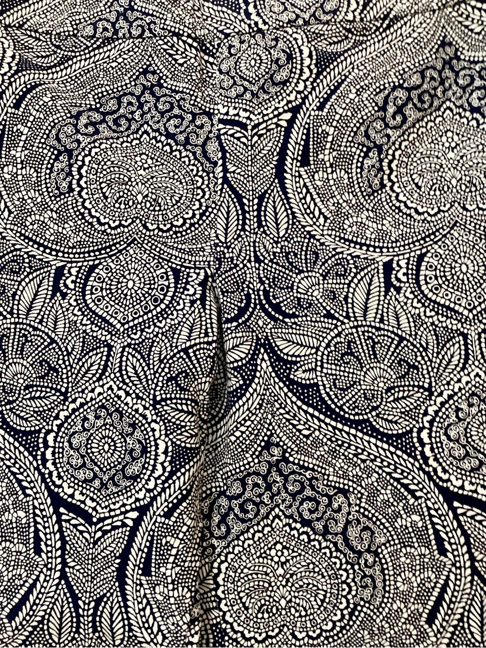 Women’s Talbots  Navy & White Chatham Ankle Pants 16P